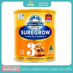 Sữa Sure Grow HMM số 3 600g (1-3Y)