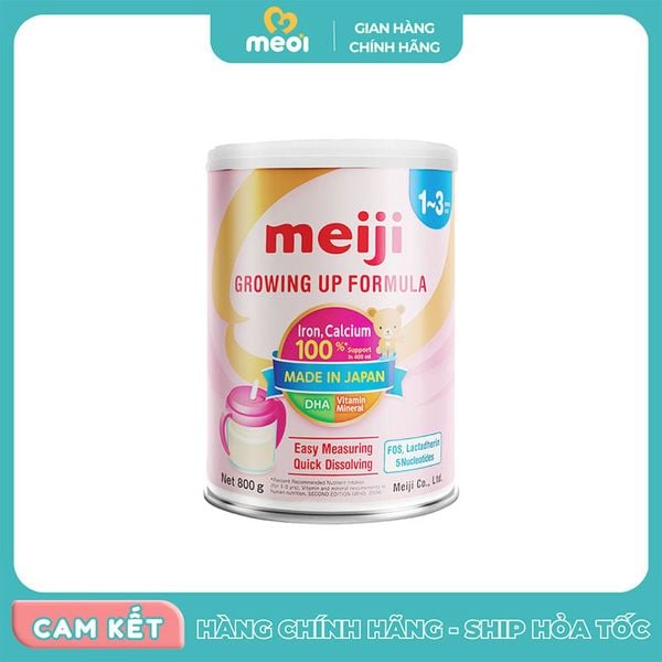  Sữa bột Meiji nhập khẩu số 1 (800g) cho bé 1-3 tuổi 