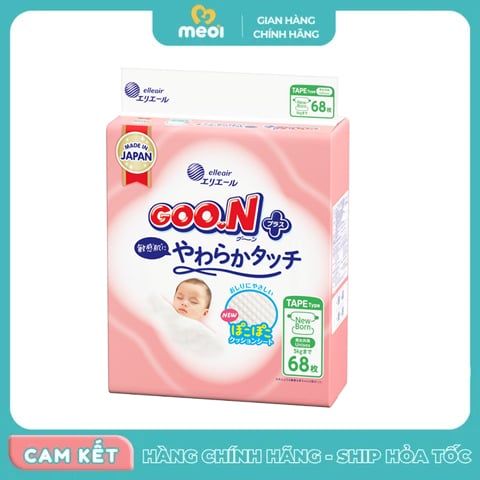  Tã dán Goo.N Plus NB 68 