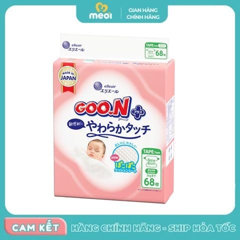  Tã dán Goo.N Plus NB 68 