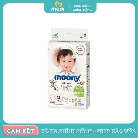  Tã dán Moony Natural 