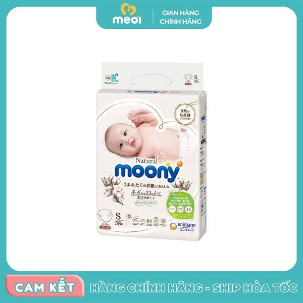  Tã dán Moony Natural 