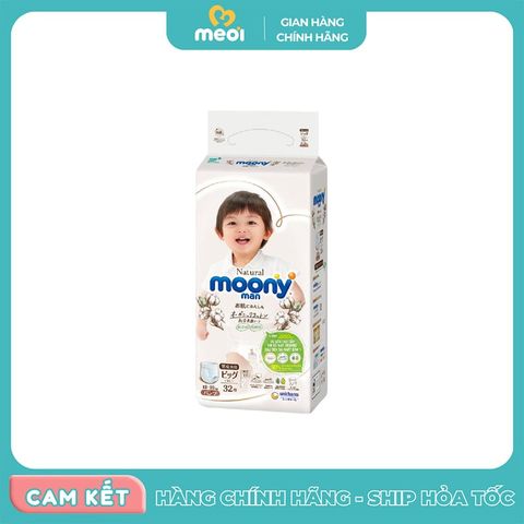  Bỉm quần Moony Natural 