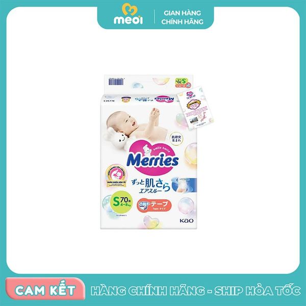  Bỉm dán Merries 