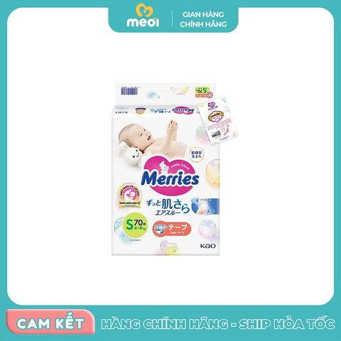  Bỉm dán Merries 