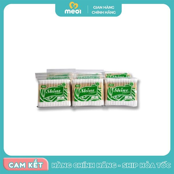  Tăm bông người lớn thân trúc Shine Active 