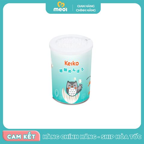  Tăm bông 1 đầu xoắn cho người lớn Keiko 180pcs 