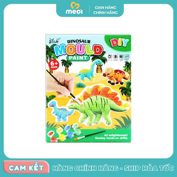  Đồ chơi đúc tượng và tô màu khủng long đáng yêu 7073 (YC-66) 