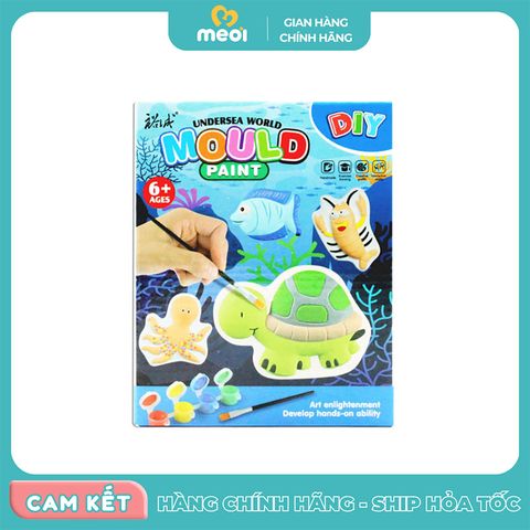  Đồ chơi đúc tượng và tô màu động vật dưới biển 7042 (YC-61) 