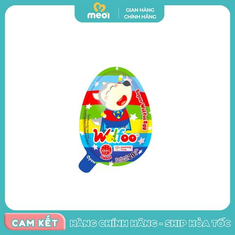  Trứng socola Wolfoo với đồ chơi ngẫu nhiên 20g 