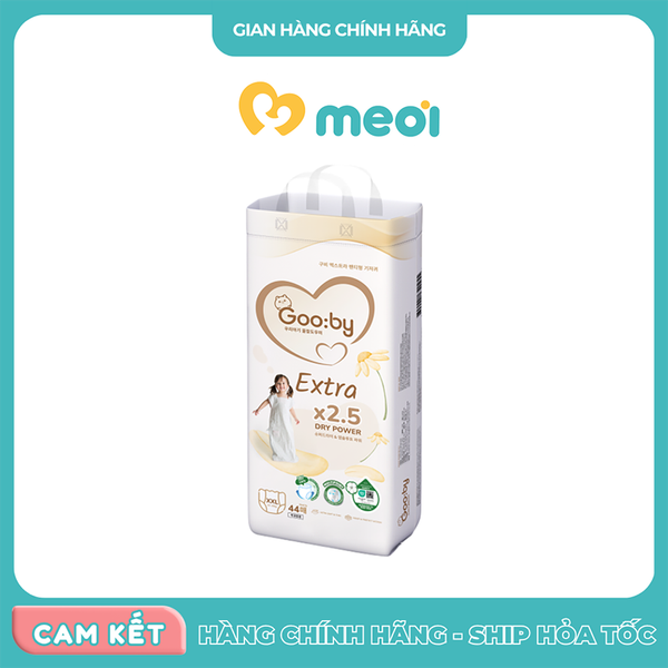 Bỉm quần siêu mỏng Gooby Extra size XXL44 (14-20kg)
