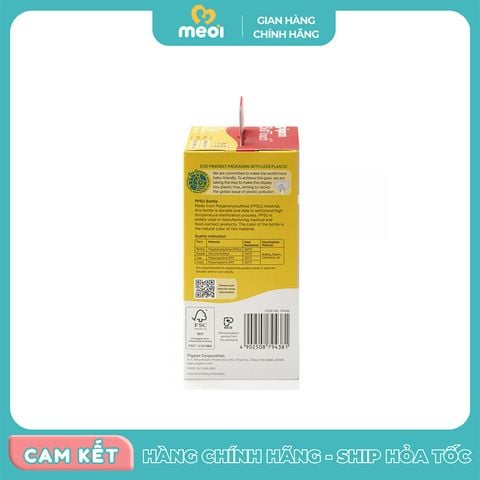  Bình sữa Pigeon Softouch PPSU Plus WN3 160ml 