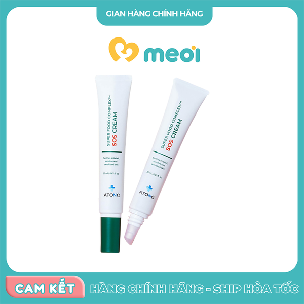 Kem phục hồi chuyên biệt Sos Atono2 20ml 0M+
