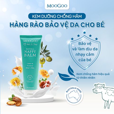 Kem chống hăm tã MooGoo Baby Nappy Balm 0+ 20ml 