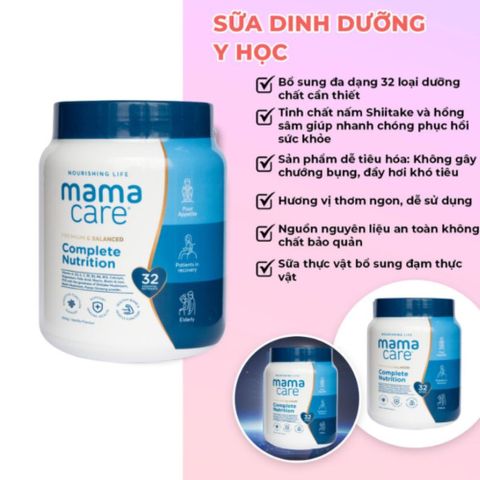  Sữa bổ dưỡng MamaCare Premium & Balanced Complete Nutrition 500g 
