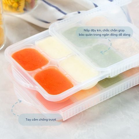  Khay trữ đông đồ ăn dặm Amori 