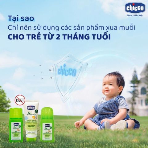  Gel xịt bảo vệ da chiết xuất tinh dầu tự nhiên Chicco NaturalZ 60ml 