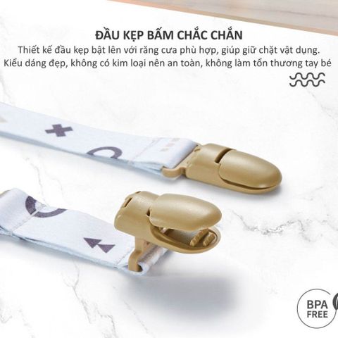  Dây giữ ty ngậm cho bé KU Plus KU5616 