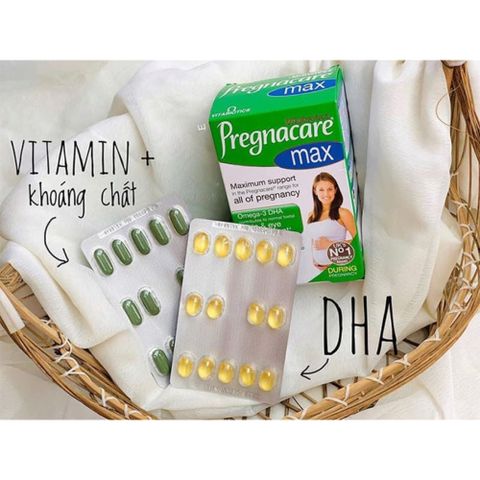  Vitamin Pregnacare Max NK cho mẹ bầu 84 viên 
