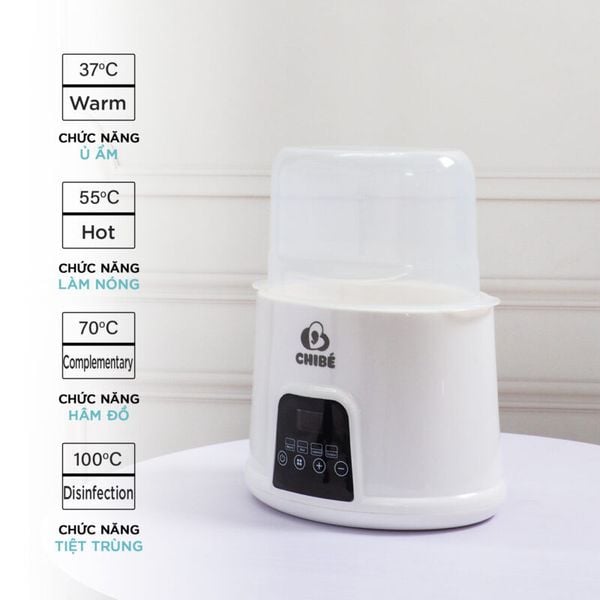 Máy hâm sữa đôi Chibé CB017