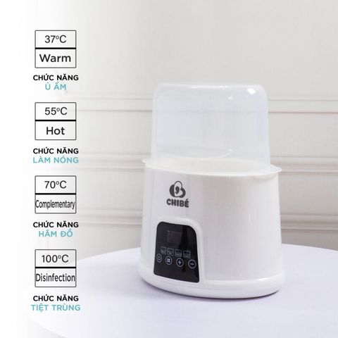  Máy hâm sữa đôi Chibé CB017 