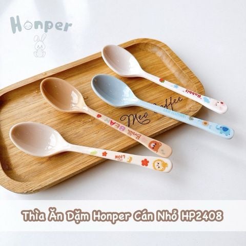  Thìa ăn dặm Honper cán nhỏ HP2408 in hình 