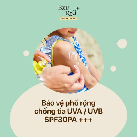  Sữa chống nắng trẻ em Bzu Bzu 30PA+++ 40ml 