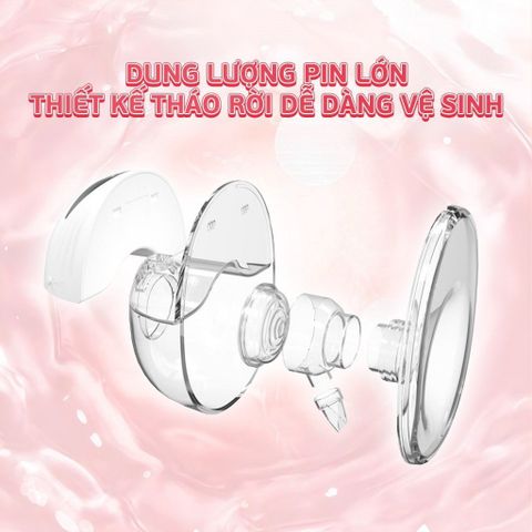  Máy hút sữa rảnh tay hoa sen Kamidi Smart 