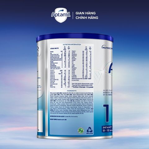 Sữa Aptamil Profutura Cesarbiotik NZ số 1 380g (0 - 12 tháng) 