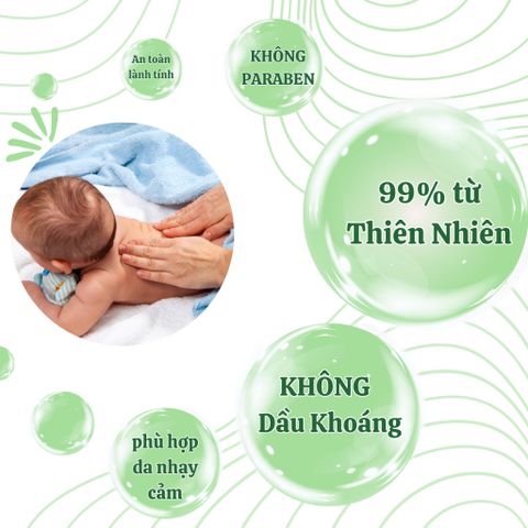  Dầu massage Yoosun cho bé 200ml 0M+ 