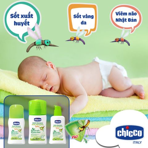  Gel xịt bảo vệ da chiết xuất tinh dầu tự nhiên Chicco NaturalZ 60ml 
