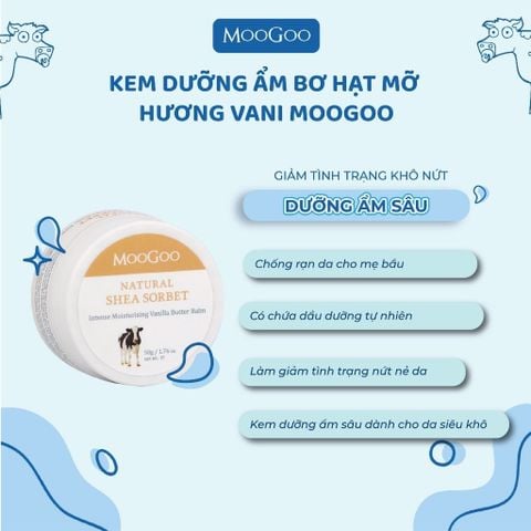  Sáp dưỡng da chống rạn cho mẹ bầu Moogoo 50g 