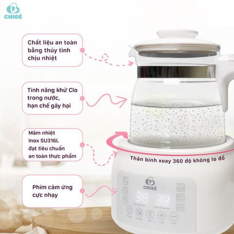  Ấm đun nước thông minh Chibé 