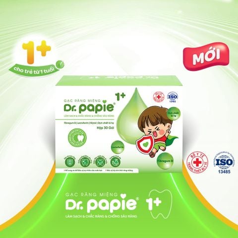  Gạc răng miệng Dr.Papie 1Y+(30pcs) 