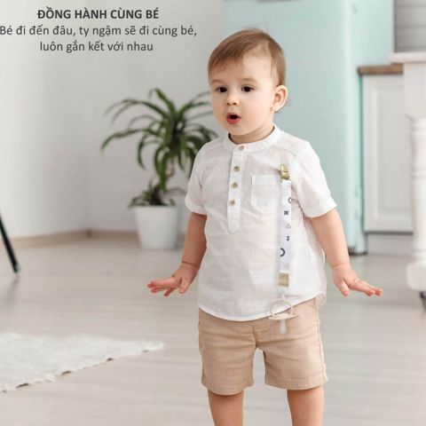  Dây giữ ty ngậm cho bé KU Plus KU5616 