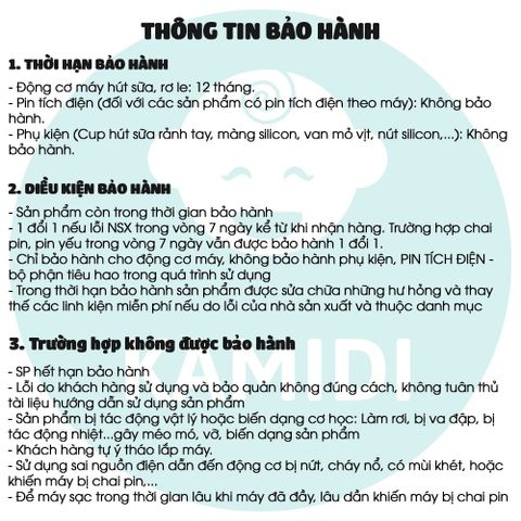  Máy hút sữa rảnh tay hoa sen Kamidi Smart 