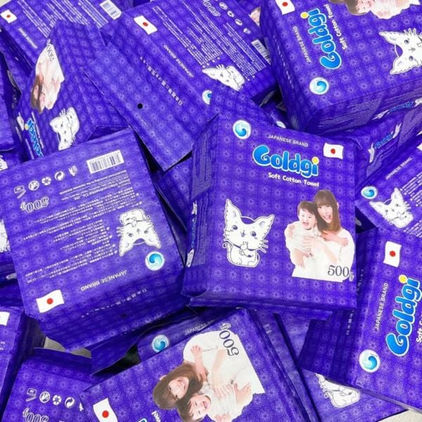 Khăn vải đa năng Goldgi Soft Cotton Towel 500g