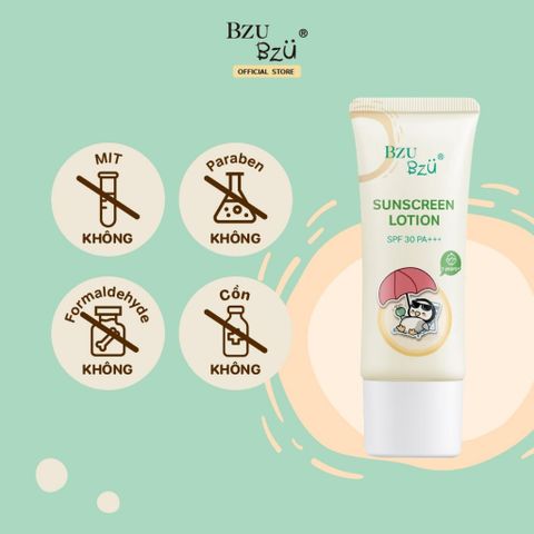  Sữa chống nắng trẻ em Bzu Bzu 30PA+++ 40ml 