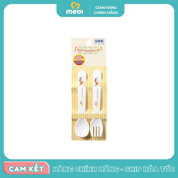  Set thìa dĩa nhựa cho bé OSK 