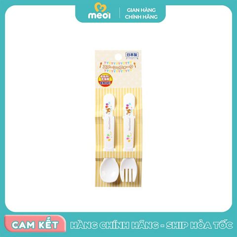  Set thìa dĩa nhựa cho bé OSK 