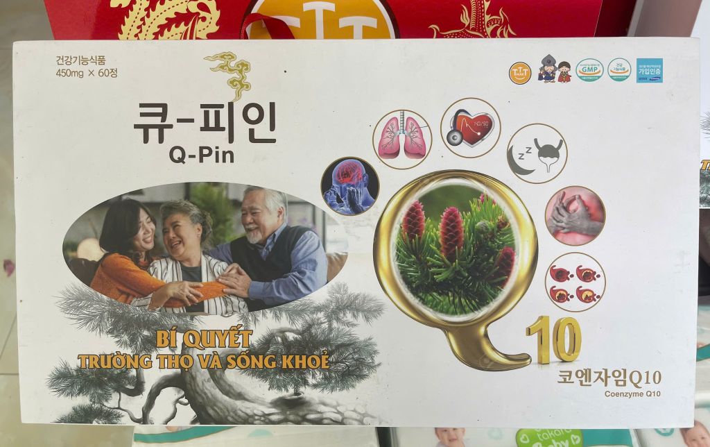 TINH DẦU THÔNG ĐỎ Q10 Q-PIN 60 VIÊN bí quyết trường thọ và sống khỏe