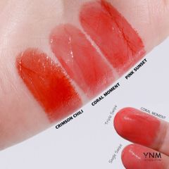 Son dưỡng có màu Hàn Quốc Y.N.M Candy Pop Glow Melting Balm 3g #Crimson Chili/ Đỏ đô