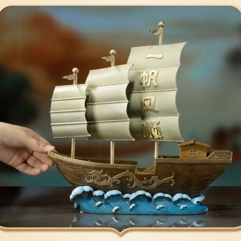 Tượng Đồng Cao Cấp - Thuyền Thuận Buồm Xuôi Gió