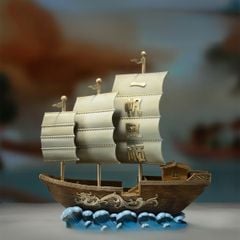 Tượng Đồng Cao Cấp - Thuyền Thuận Buồm Xuôi Gió