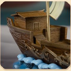 Tượng Đồng Cao Cấp - Thuyền Thuận Buồm Xuôi Gió