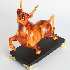 Trang Trí Để Bàn - Tượng Bò Tót