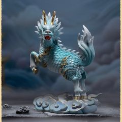 Tượng Đồng Phong Thủy - Kỳ Lân Kiến Vũ