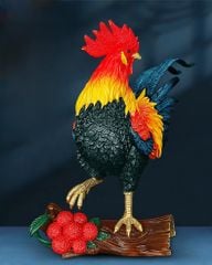Tượng Đồng Phong Thủy - Tượng Gà May Mắn
