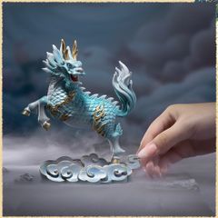 Tượng Đồng Phong Thủy - Kỳ Lân Kiến Vũ