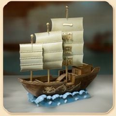 Tượng Đồng Cao Cấp - Thuyền Thuận Buồm Xuôi Gió